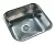 Pileta de cocina bacha simple Johnson 34x28x15 EE28