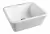 Bacha de baño Cordenons Agata rectangular 38x31x12 blanca