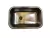 Pileta cocina bacha simple Ariel 52x32x18 Acero 430