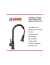 GRIFERIA MONOCOMANDO DE COCINA MOZART DAYTONA NEGRA CON ROCIADOR EXTRAIBLE - comprar online