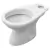 Inodoro Capea largo Linea Italiana de Roca porcelana blanca