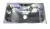 Pileta cocina bacha simple Johnson Luxor SI85 Acero 304