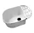 Accesorio bacha cocina Luxor Johnson pileta en ABS blanco
