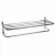 Daccord Accesorios para baños repisa con toallero 61x24x21