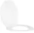Asiento y tapa inodoro universal Oval Blanca Daccord Asi00pp 70 01