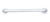 Agarradera Para Baño Discapacitados 55 Cm Metálica Epoxi Blanco