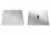 Flor de ducha cuadrada 25x25 cm Slim acero inoxidable - comprar online