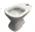Inodoro Largo Cordenons Diamante Porcelana Ceramica Blanca