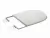 Pringles Tapa bide MA-02 en HDF laqueada en blanco