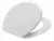 Tapa Inodoro Jade en MDF blanco con herraje nylon Pringles