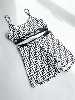 CONJUNTO SPORT 3 TIRAS FENDI - tienda online
