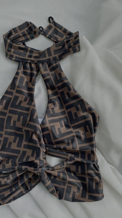 TOP CHOKER FENDI - comprar online