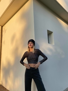 TOP FRUNCE COSTADO TIRAS LARGAS M/L FENDI en internet