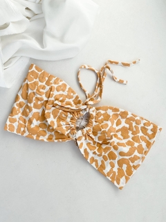 TOP FRUNCE ELASTICO ANIMAL - tienda online