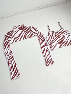 TOP MANGUITAS CEBRA - comprar online