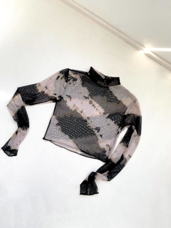 TOP POLERA TUL BATIK - comprar online