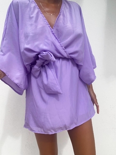 VESTIDO BATA SATEN - comprar online