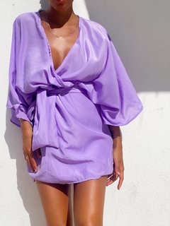 Imagen de VESTIDO BATA SATEN