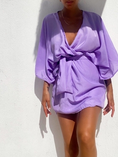 VESTIDO BATA SATEN - tienda online