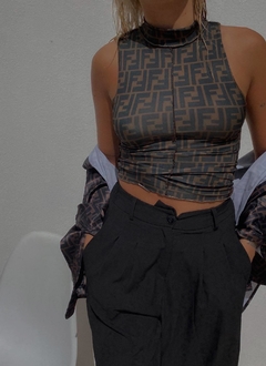 Imagen de MUSCULOSA POLERA COSTURAS FENDI