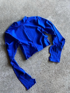 Imagen de TOP POLERA COSTURAS GUANTE LYCRA DE ALGODON