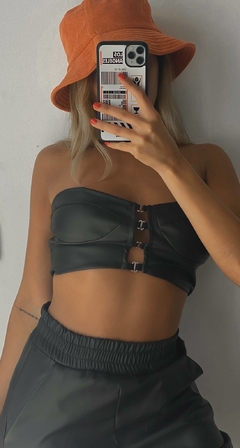 STRAPLESS GANCHITOS CORSET