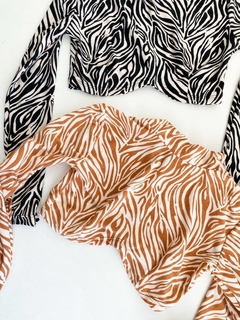 TOP FORMA M/L AFELPADA CEBRA en internet