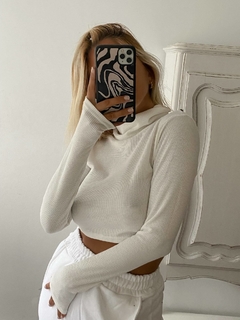 POLERA CORTA YESO - tienda online