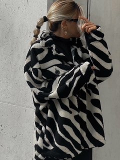 SOBRECAMISA ALLEGRA PELUCHE CEBRA en internet