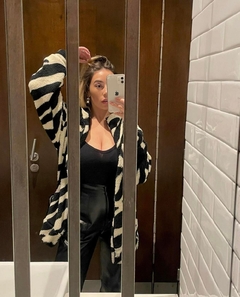 SOBRECAMISA ALLEGRA PELUCHE CEBRA