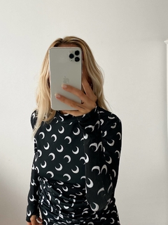 VESTIDO MALLORCA M/L LUNITAS - Flor Gagliani Mayorista