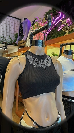 MUSCULOSA BASIC STRASS QUEEN