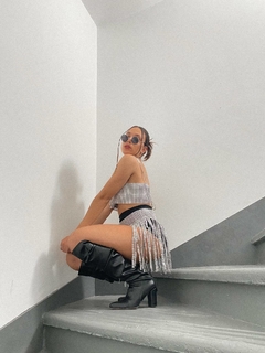 TOP PAMPITA CORTO