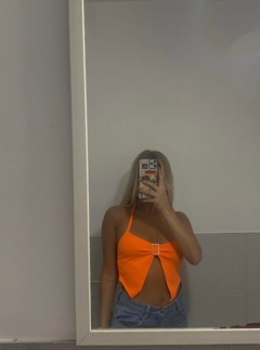 TOP TINI HEBILLA - comprar online