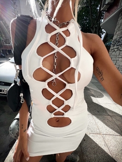 VESTIDO GALA MICROFIBRA - tienda online