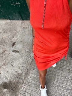 VESTIDO MAKA OTTOMAN - Flor Gagliani Mayorista