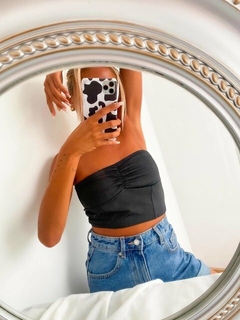 STRAPLESS FRUNCE - comprar online