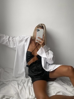 CAMISA OVERSIZE POPLIN - tienda online