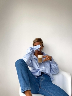CAMISA OVERSIZE POPLIN - comprar online