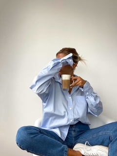 CAMISA OVERSIZE POPLIN - comprar online
