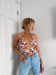TOP MAD TIRAS LARGAS LYCRA VAQUITA - comprar online
