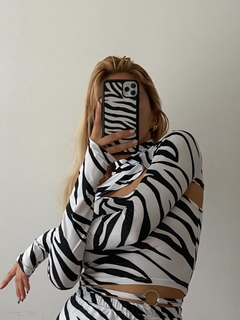 TOP MANGUITAS CEBRA - comprar online