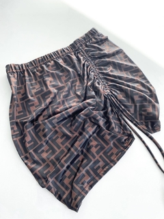 MINI FRUNCE COSTADO SEDA FRIA FENDI en internet