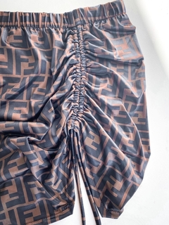 MINI FRUNCE COSTADO SEDA FRIA FENDI - Flor Gagliani Mayorista