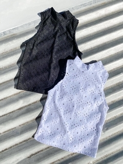 MUSCULOSA POLERA BRODERI