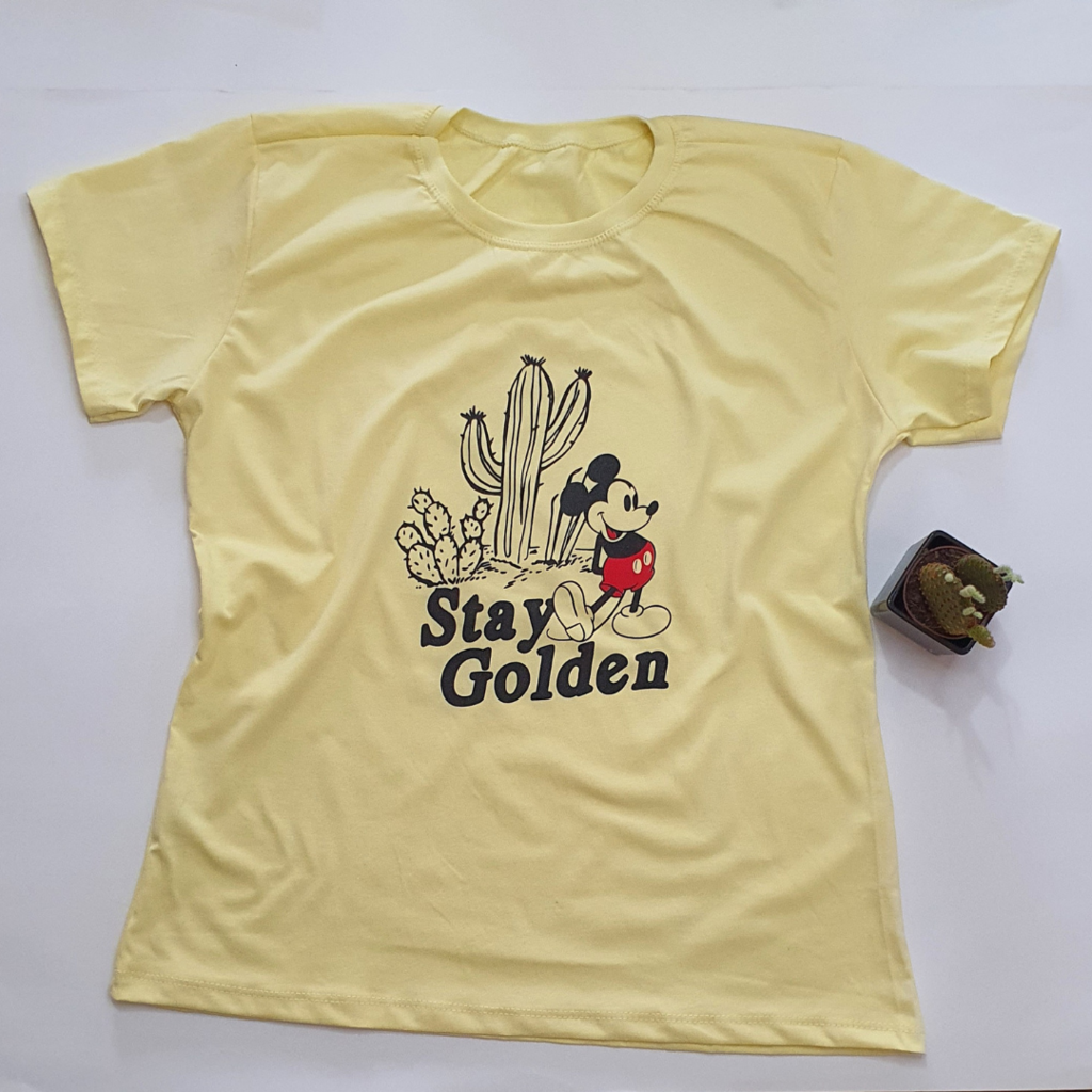 stay golden mickey mouse shirt
