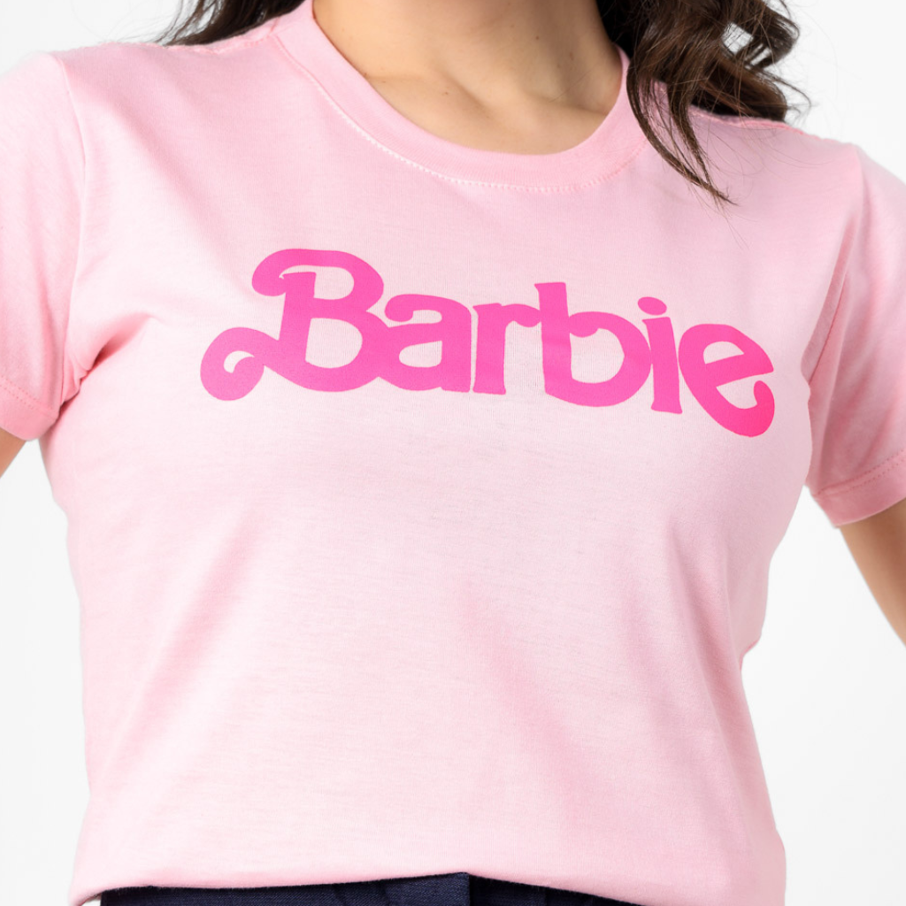 Camiseta T Shirt Barbie Core Feminina Adulto Algodão 2023