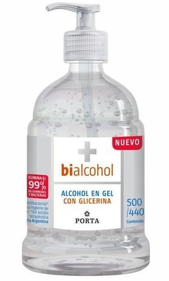 Alcohol Gel con Glicerina Dosificador 500 ml