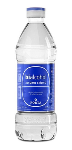 Alcohol Etílico 96º 500 ml. - comprar online
