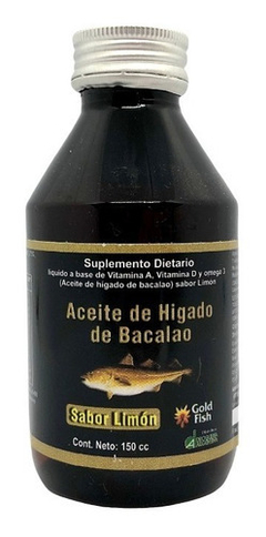 Aceite de Hígado de Bacalao sabor Limón